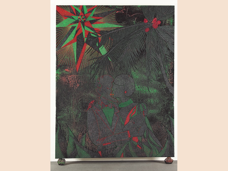 Chris Ofili, Afro Love and Envy, 2002-3, est. £500,000-700,000