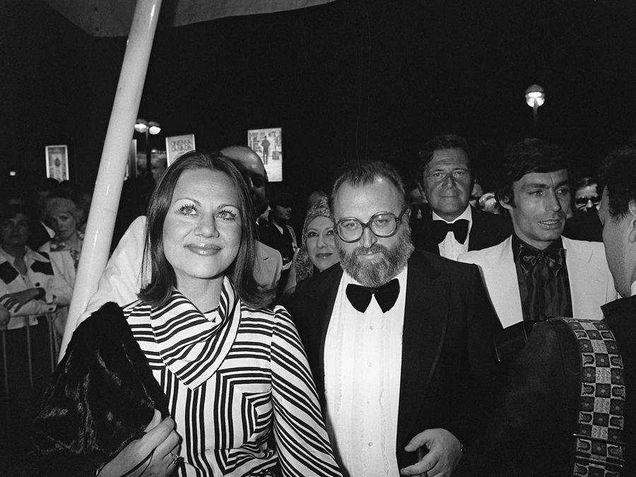 Sergio Leone a Cannes. (Photo by AFP)