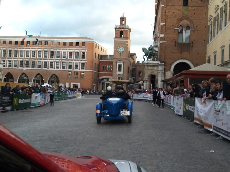 1000 Miglia, il secondo giorno da Cervia a Roma (credit: Mario Cianflone)