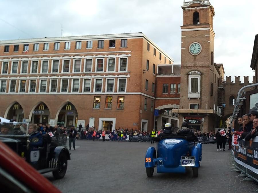 1000 Miglia, il secondo giorno da Cervia a Roma (credit: Mario Cianflone)