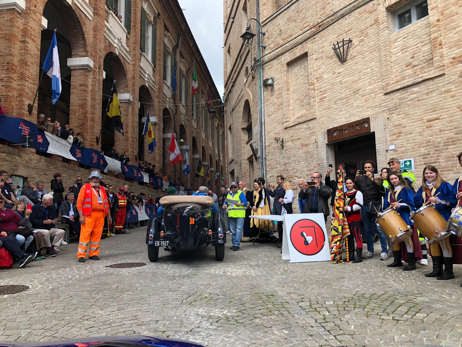 1000 Miglia, il secondo giorno da Cervia a Roma (credit: Mario Cianflone)