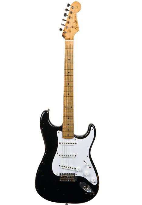 “Blackie”, Fender Stratocaster del 1956-57 utilizzata da Eric Clapton in studio e nei concerti negli anni Settanta e Ottanta