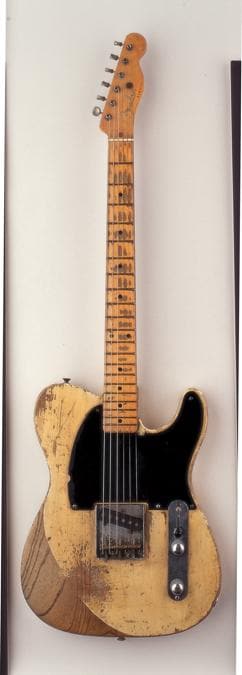 Fender telecaster del 1954 suonata da Jeff Beck