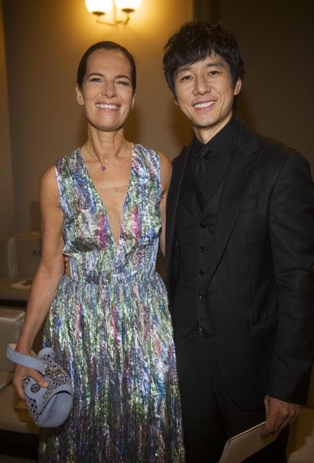 Roberta Armani con Hidetoshi Nishijima (credit SGP)