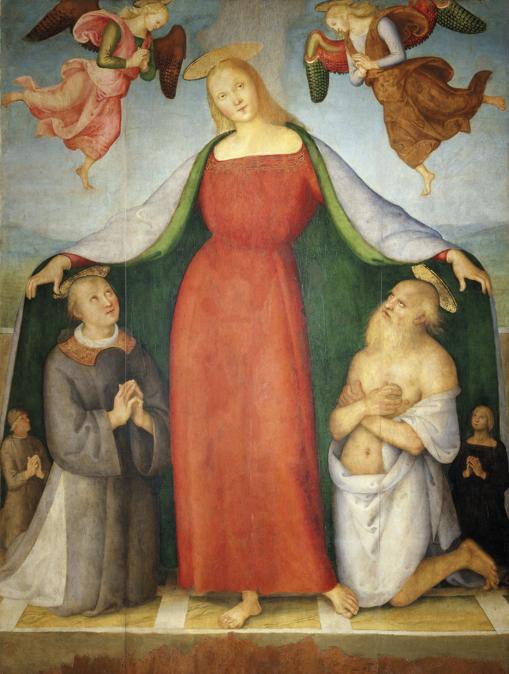 Perugino (1445/50-1523): Madonna della Misericordia 