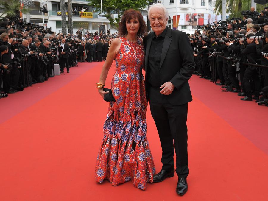 Sabine Azema e Andre Dussollier (Photo by LOIC VENANCE / AFP)