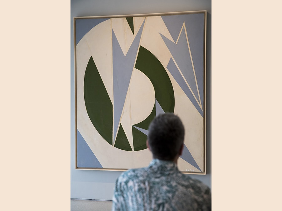 Lee Krasner: Living Colour exhibition at Barbican Art Gallery on May 29, 2019 in London, England. The exhibition is on view 30 May - 1 September 2019. (Photo by Tristan Fewings/Getty Images for Barbican Art Gallery)