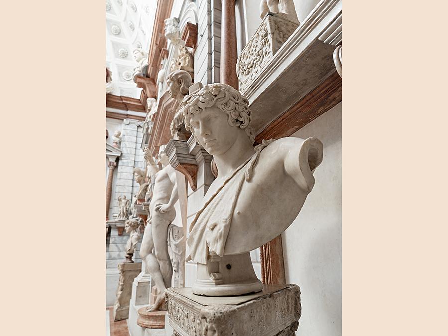 Domus Grimani 1594 - 2019. Venezia, Museo di Palazzo Grimani . Tribuna . Su concessione del Ministero per i beni le attività culturali - Polo museale del Veneto. (Foto di: Matteo De Fina)