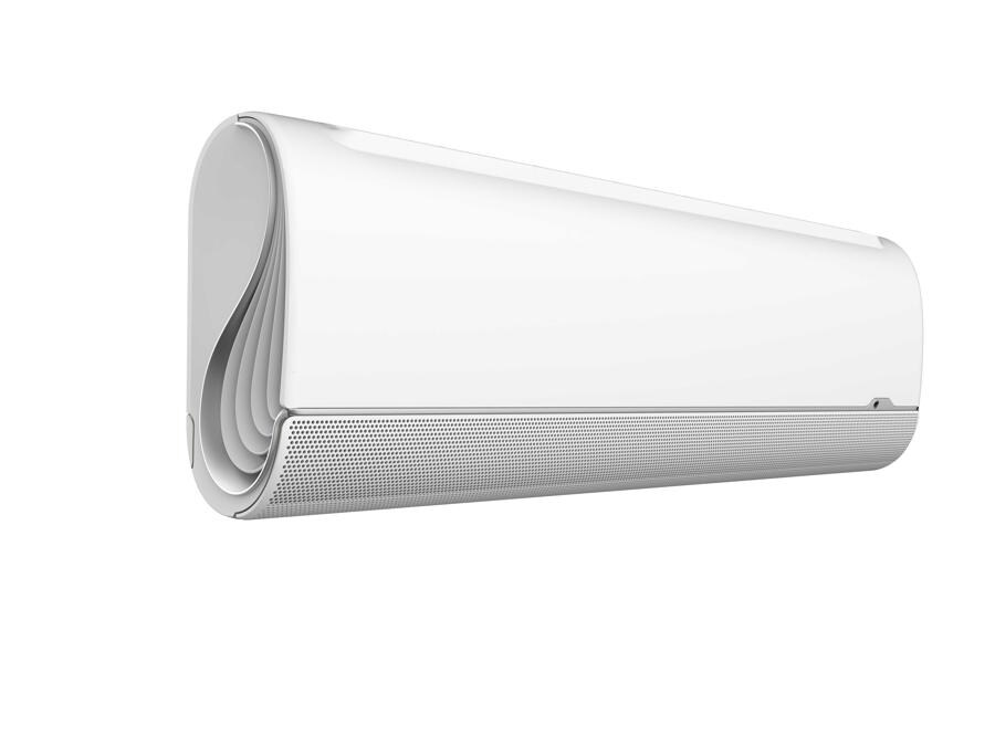 Midea, BreezeleSS, con Inverter Quattro ad elevata velocità di raffreddamento, A+++, con deflettori dotati di minuscole fessure che diffondono l'aria con ampio e omogeneo raffrescamento senza colpi d'aria e che possono essere regolati per avere direzioni diverse secondo le necessità. Con connessione WiFi