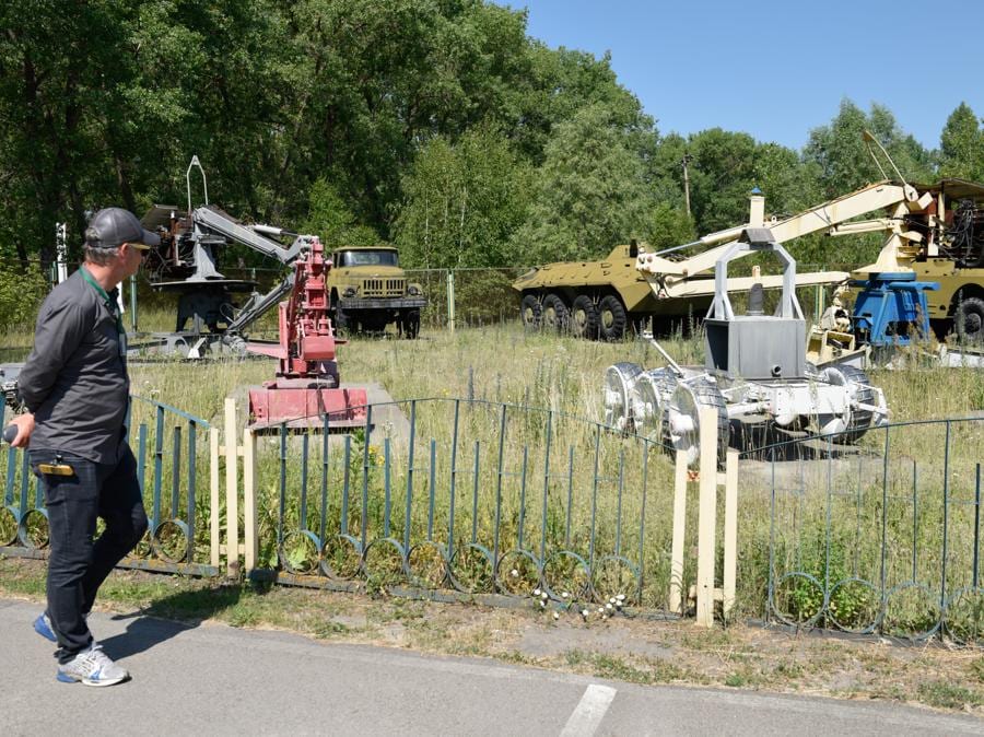 Mezzi abbandonati dal 1986 a  Pripyat (Stringer / Sputnik)