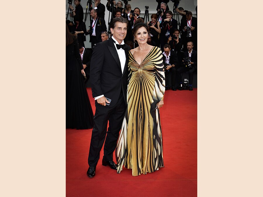 Daniela Santanchè e il compagno Dimitri d'Asburgo Foto IPP/ Daniele Cifala'