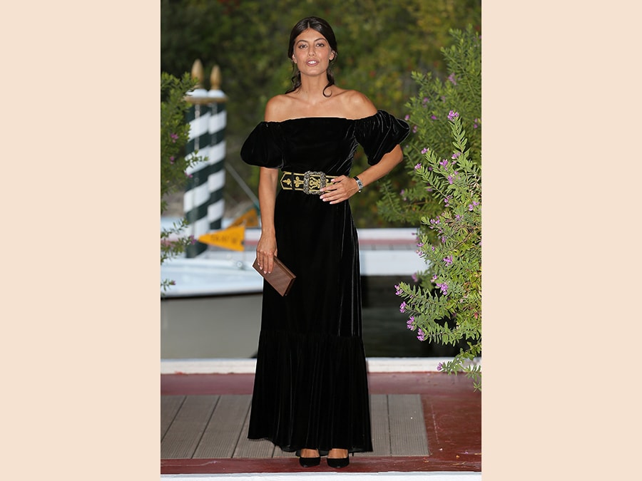 Alessandra Mastronardi ha indossato un abito Etro (Photo by Ernesto Ruscio/GC Images,)