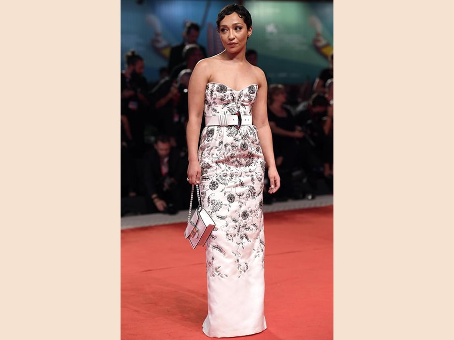 Ruth Negga in Louis Vuitton