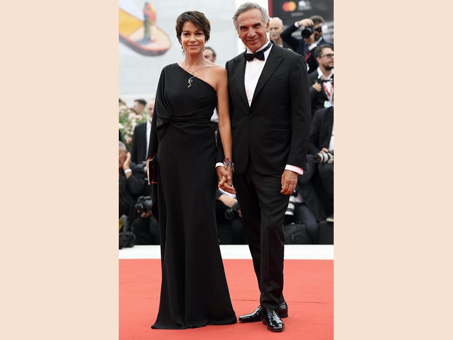 Stefania Rocca e Carlo Capasa