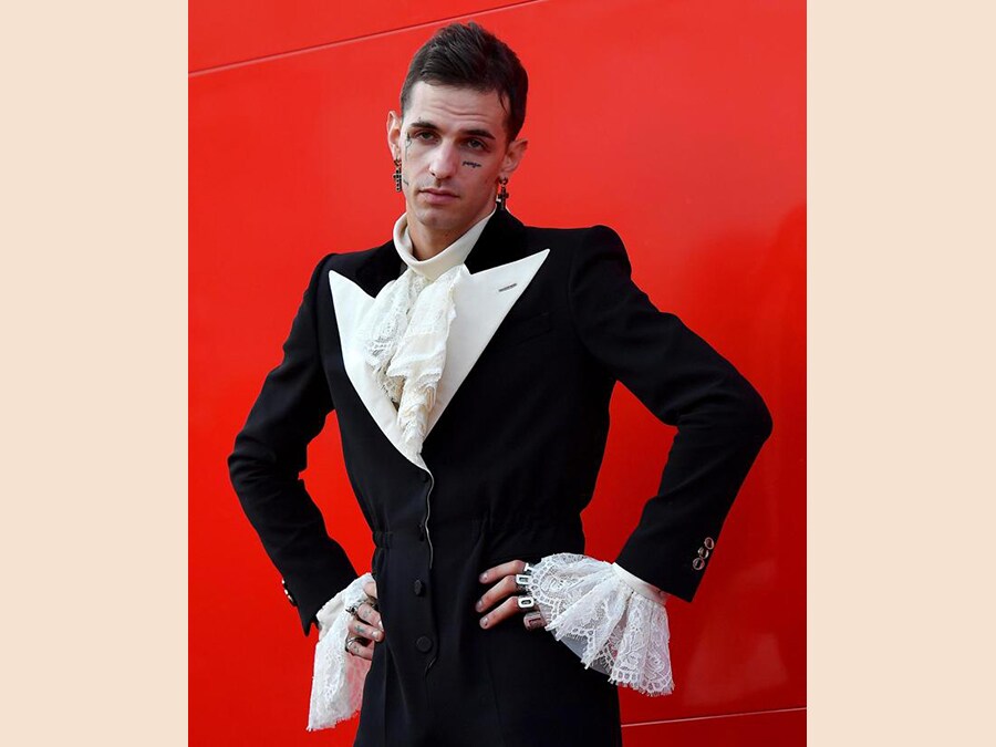Achille Lauro in Gucci