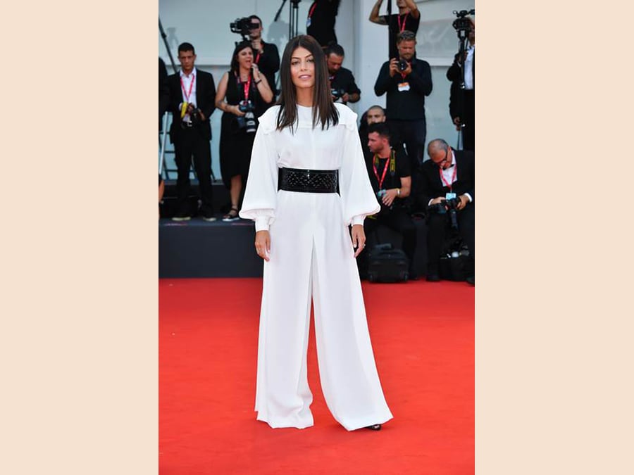 Alessandra Mastronardi in Alberta Ferretti