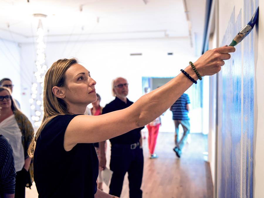 Breathing Watercolours. Danimarca  (photo by Morten Kjær - courtesy Jeppe Hein)