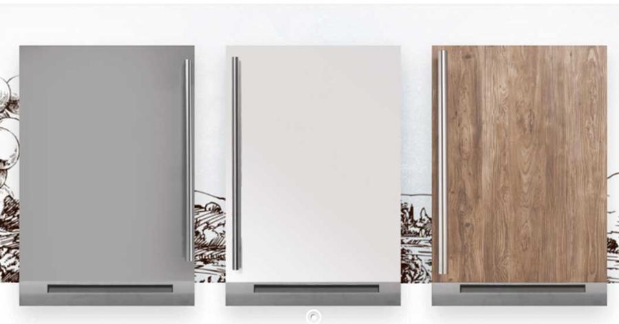 Fhiaba, Undercounter, sottopiano da incasso, a scomparsa, un apparecchio che grazie alla tecnologia Trimode può funzionare sia come freezer che come frigo, cantina e beverage. In acciaio inossidabile anche all'interno con dettagli molto curati