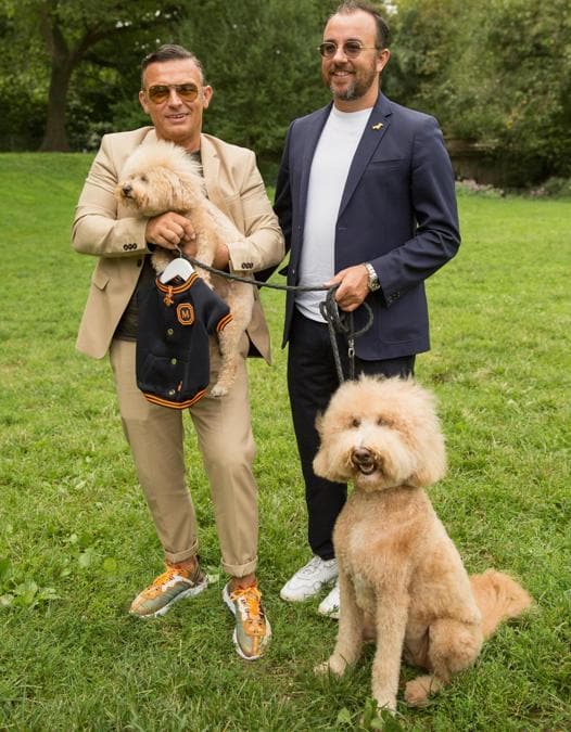 I  milanesi Maurizio Azzimonti e Riccardo Gardoni, fondatori di Poldo (Ansa)