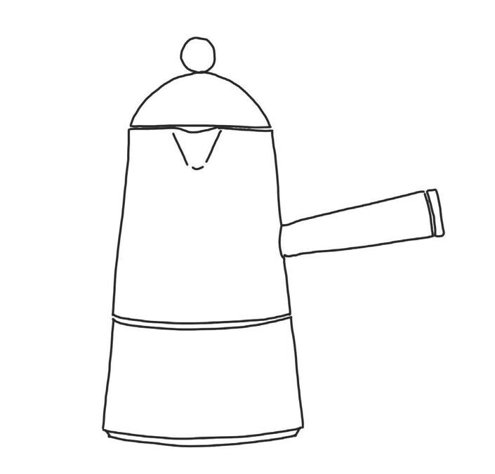 Carmencita, Marco Zanuso, Lavazza, 1979 (Credit Giulio Iacchetti)