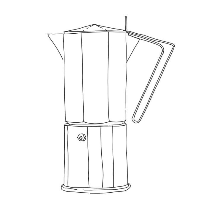 Top Espresso Maker, Ferdinand Porsche, Barazzoni,1989 (Credit Giulio Iacchetti)