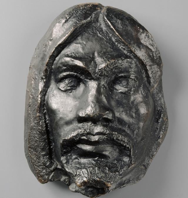 Paul Gauguin, Head of a Savage, Mask, about 1895. Bronze, 25 × 12 × 18 cm. Musée d'Orsay, Paris. Gift of Lucien Vollard, 1944 (AF 14392). RMN-Grand Palais (musée d'Orsay) / René-Gabriel Ojéda