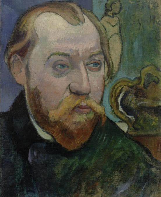 Paul Gauguin, Portrait of Louis Roy, about 1893. Oil on canvas, 40.7 × 33 cm. Private collection. Photo courtesy of the owner