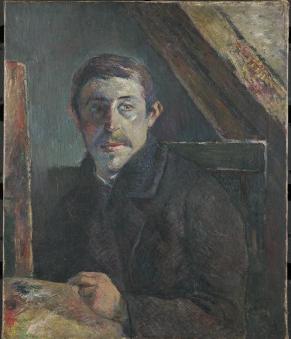 Paul Gauguin, Self-Portrait, 1885. Oil on canvas, 65.2 × 54.3 cm. Kimbell Art Museum, Fort Worth, Texas (AP 1997.03)