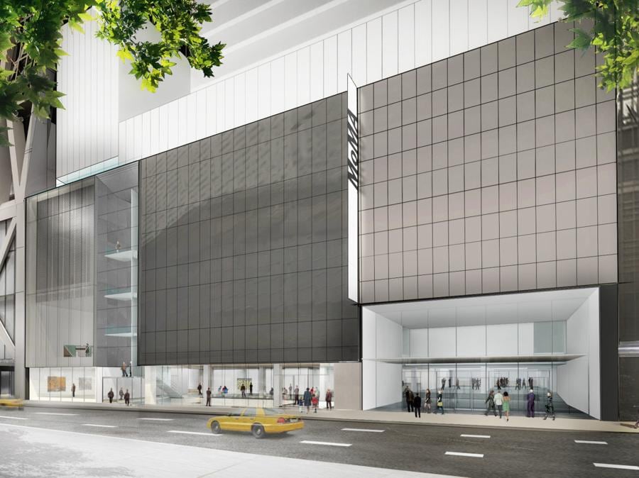 Rendering 3D del nuovo MoMa costato 450 milioni di dollari dalla 53esima strada  (credit: © 2017 Diller Scofidio + Renfro)