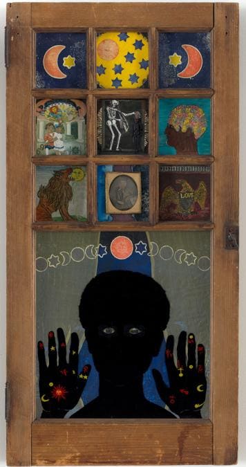 L'opera iconica di Betye Saar «Black Girl’s Window», che rappresenta il mondo interiore dell'artista, visto da una finestra. Il nuovo MoMa ha quintuplicato le opere di artiste donne rispetto al passato (credit: © The Museum of Modern Art, New York, foto di Rob Gerhardt)