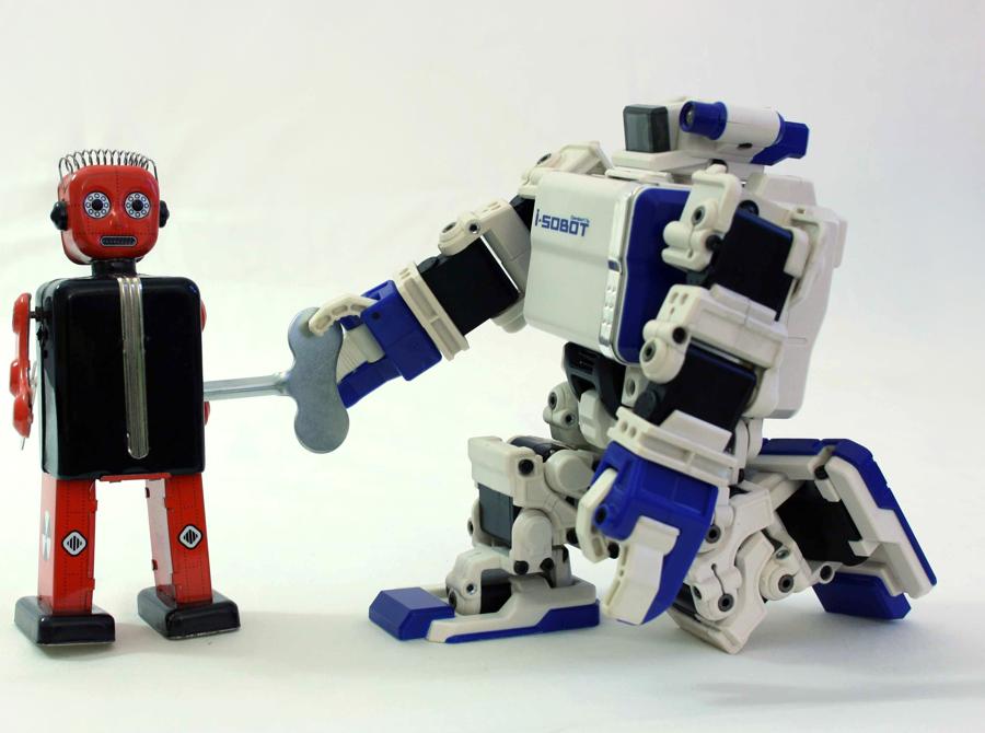 I-Sobot e Robot a molla