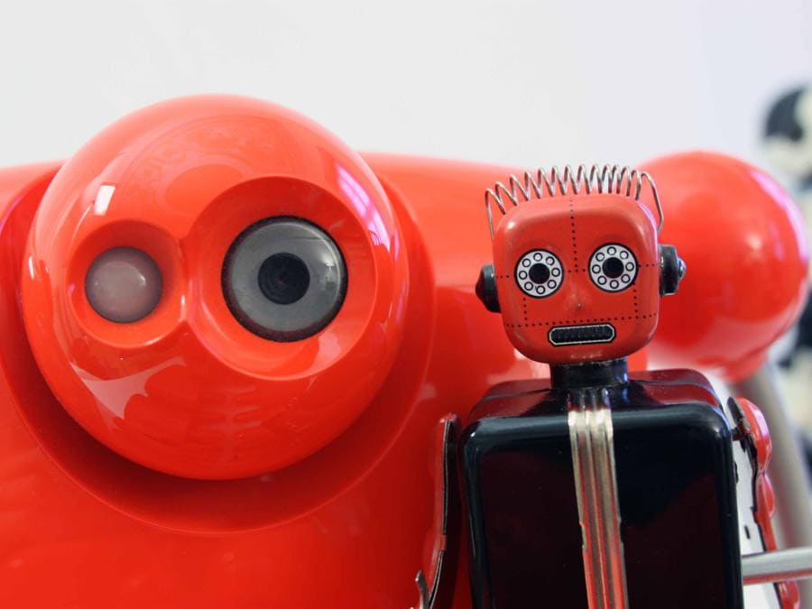 Robot a molla e Nuvo