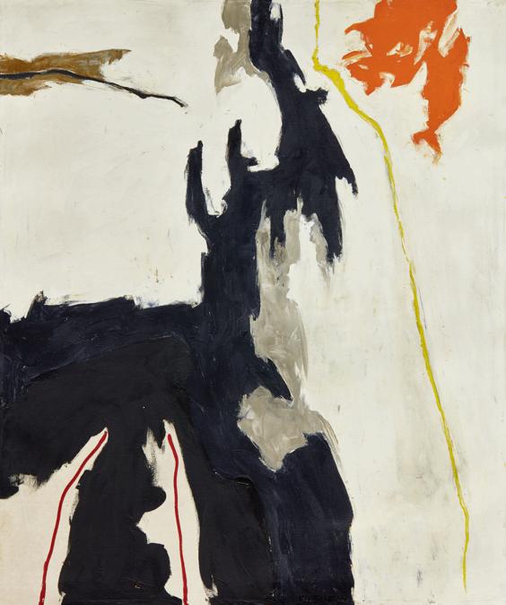Lot 11. Property from an Important Private Collection. Clyfford Still . PH-399, signed twice and dated 1946; signed, dated 1946 twice, and numbered P-399 on the reverse, oil on canvas, 53 3/4 by 44 3/4 in. 136.5 by 113.7 cm.Estimate $12/18 million. Sold for $24,296,900