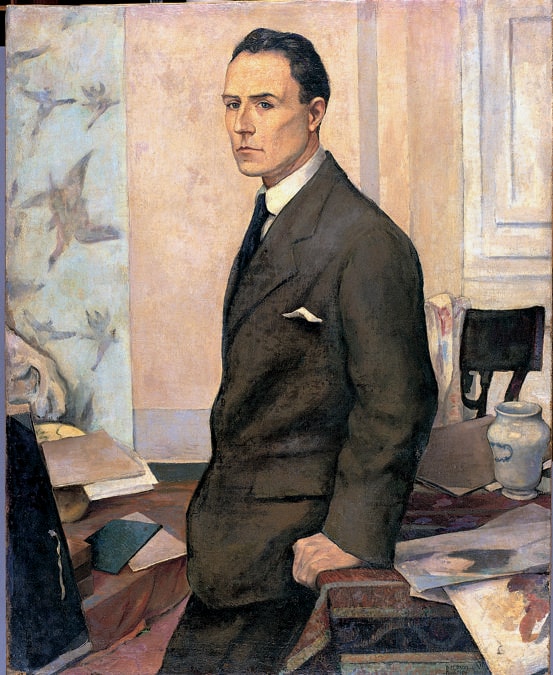 BACCIO MARIA BACCI - Ritratto di Matteo Marangoni, GX1993.4631919, Olio su tela, Wolfsoniana - Palazzo Ducale Fondazione per la Cultura