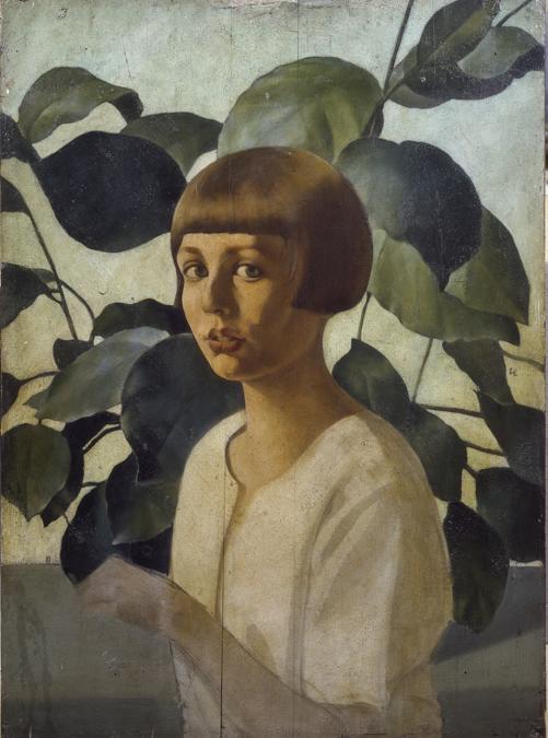 FELICE CASORATI - Studio per il ritratto di Renato Gualino1922-23 - olio su tavola, Collezione privata Torino. Foto Giuseppe Dell'Aquila, © SIAE