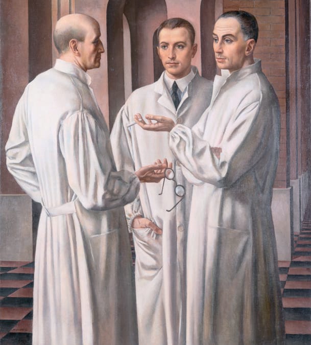 UBALDO OPPI - I chirurghi, inv. A 6951926. Olio su tela, Museo Civico di Palazzo Chiericati, Vicenza