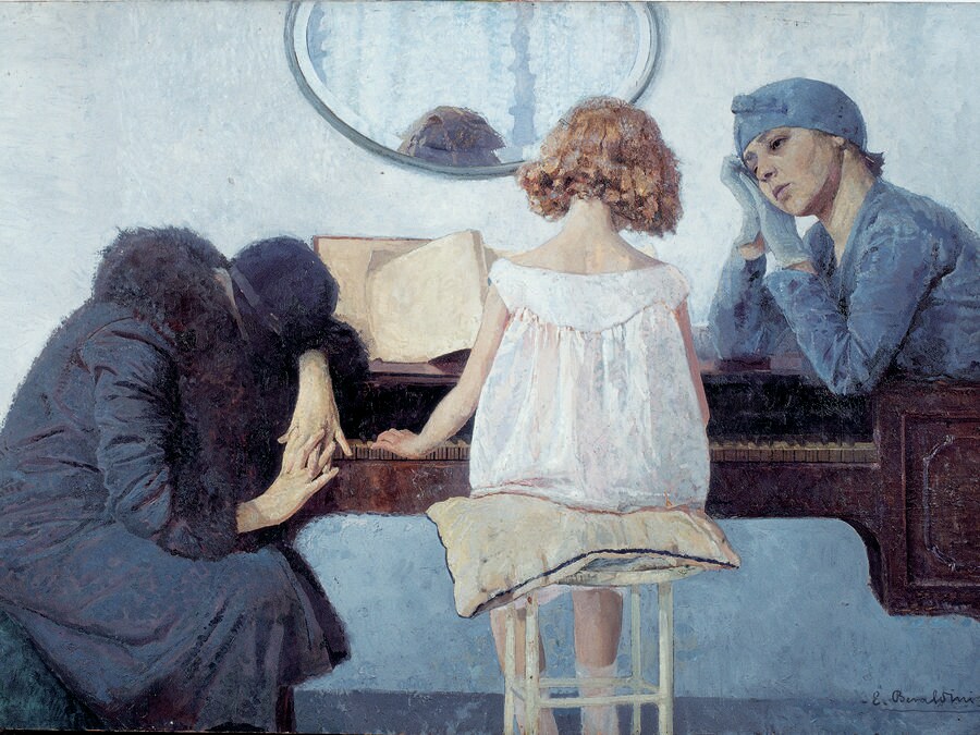 ETTORE BERALDINI - La canzone del Piave o Inno al Piave, inv. N. D00471929 - Olio su tela, Collezione della Fondazione Cariverona. Archivio fotografico della Fondazione Cariverona