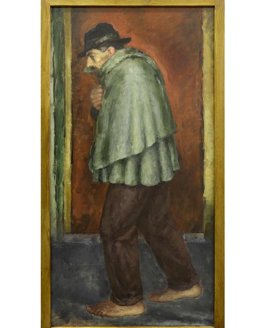 ARDENGO SOFFICI - Millenovecentodiciannove (Il reduce)1929-1930 - Olio su carta applicata su tela, Museo di Palazzo Pretorio, Prato. © Archivio Museo di Palazzo Pretorio, Prato. Foto: Alena Fianova