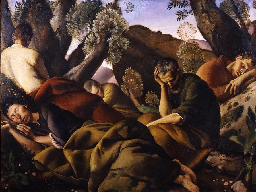 FELICE CARENA - Gli Apostoli, CG 432, Acc. 596, 1926 - Olio su tela, Firenze, Gallerie degli Uffizi