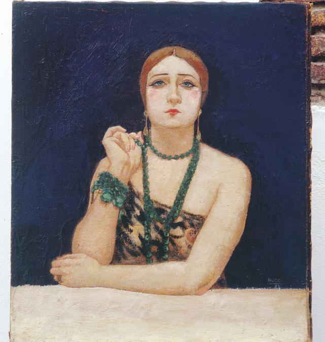 ANSELMO BUCCI - Rosa Rodrigo (La bella), 1923 - olio su tela, Collezione privata, Courtesy Matteo Mapelli, Galleria Antologia Monza