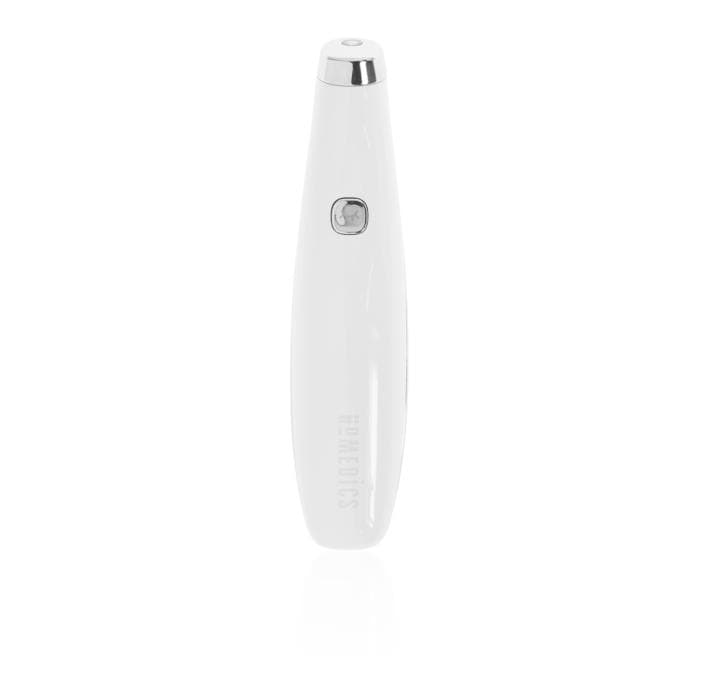 HoMedics Eye Revive Luxe, un device a base di luce rossa. Il massaggio caldo a vibrazione allieva la stanchezza e aiuta la microcircolazione del contorno occhi regalando un aspetto fresco. (in vendita su qvc.it)