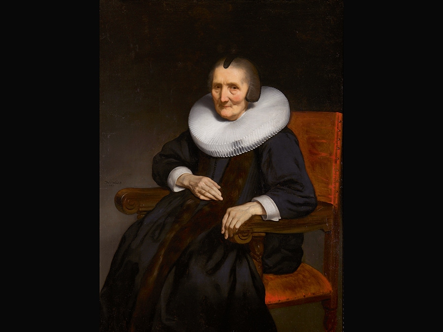 Portrait of Margaretha de Geer (1583-1672), 1669. © Dordrechts Museum