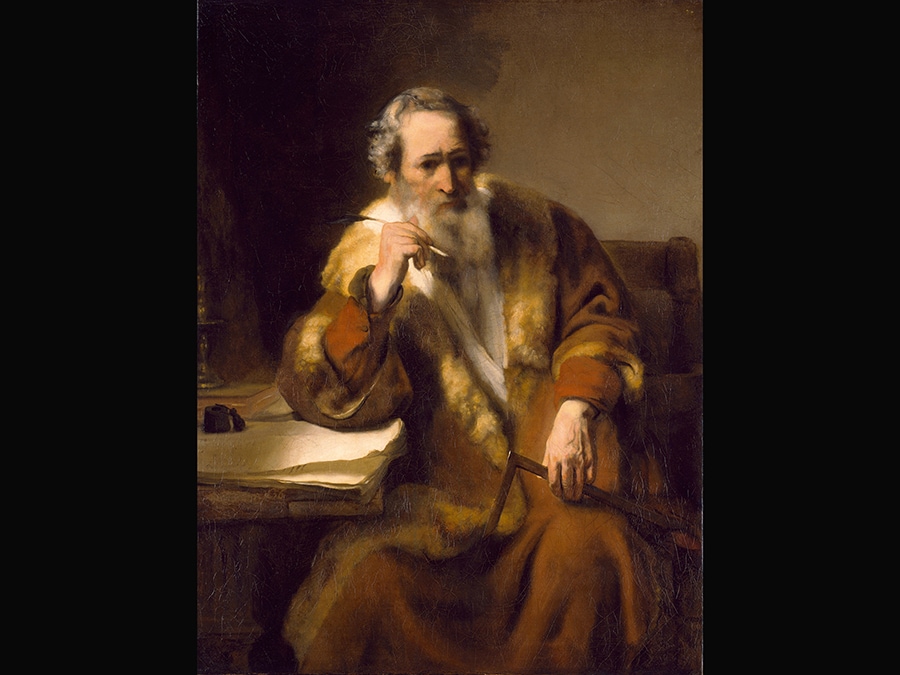 The Apostle Thomas. Nicolaes Maes 1656. © Museumslandschaft Hessen Kassel, Gemäldegalerie Alte Meister