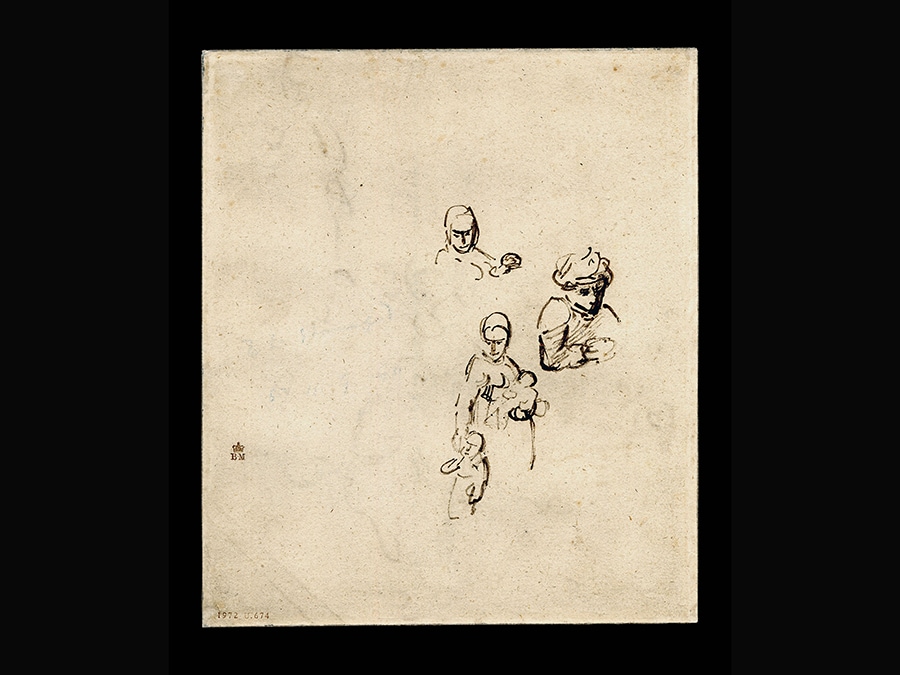 Christ blessing the Children. Nicolaes Maes, about 1652-3. © The Trustees of The British Museum
