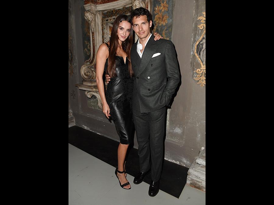 Gabrielle Caunesil e Riccardo Pozzoli (Jacopo M. Raule/Getty Images)