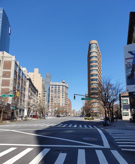 Broome Street a Soho deserta