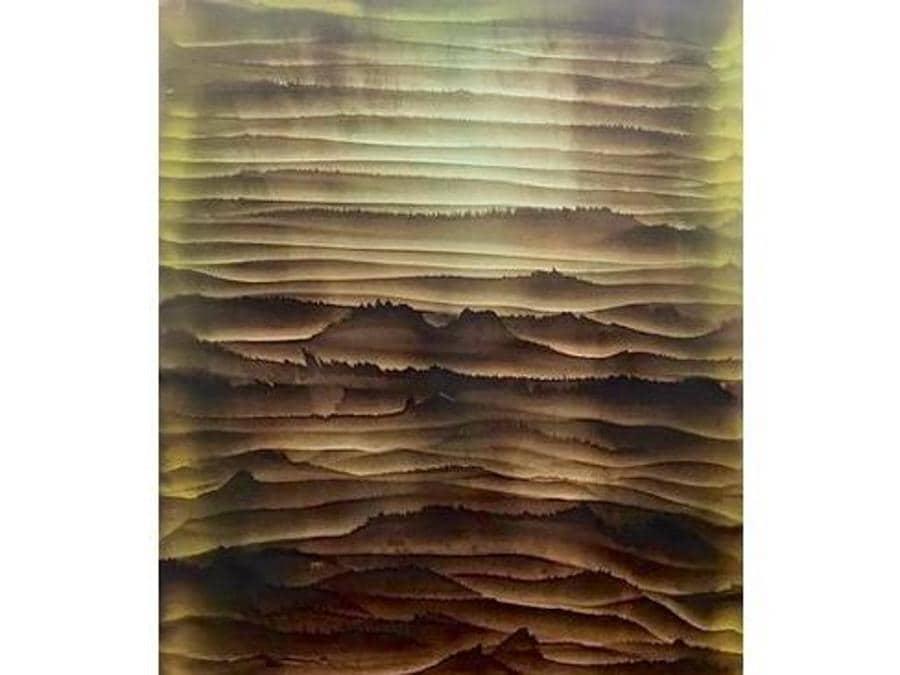 Roberto Coda Zabetta (1975), Fondaco, Catrame e pigmento su tela, cm 180x120, Stima € 15.000 - € 20.000, Asta Art To Stop Covid-19, Blindarte