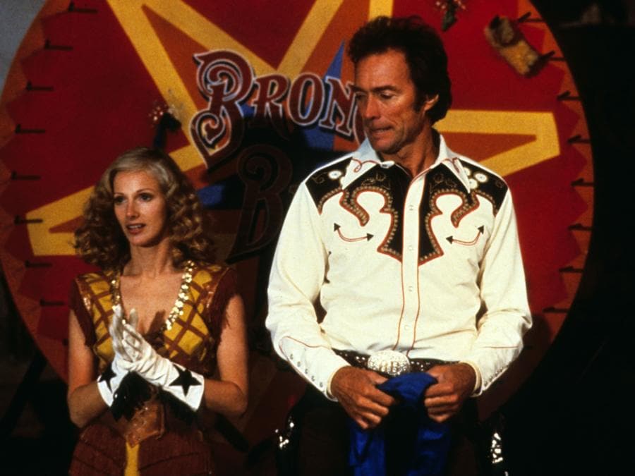 1980 - Bronco Billy - Clint Eastwood e Sondra Locke. (Collection Christophel © Warner Bros / Seconde Street Films)