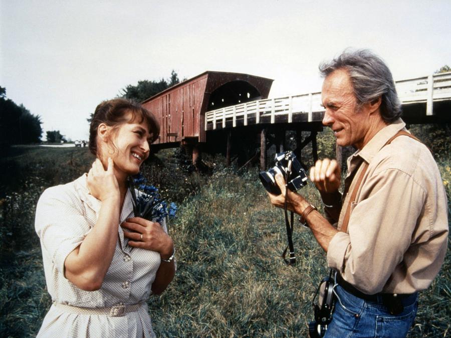 1995 - I ponti di  Madison county - Meryl Streep e Clint Eastwood. (Collection Christophel / RnB © Warner Bros)