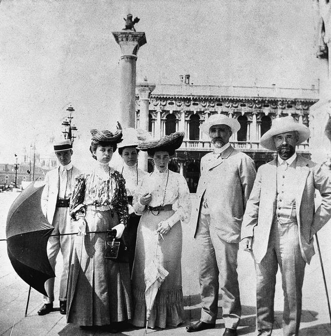La famiglia Ščukin a Venezia, 1912